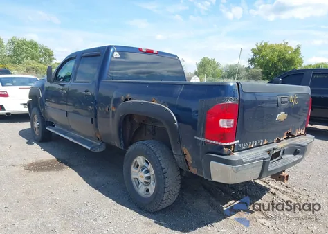 2009 Chevrolet Silverado K2500 Heavy Duty Lt из США, поврежденный, VIN 1GCHK53K89F182614